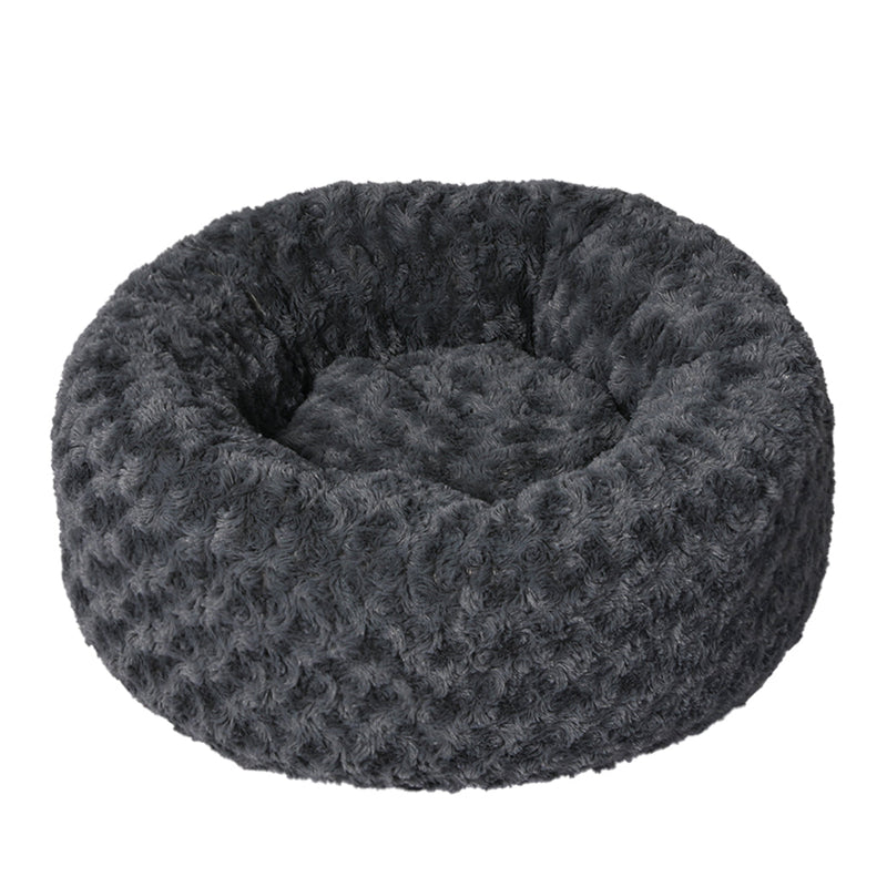 PaWz Calming Dog Bed Warm Soft Plush Pet Cat Cave Washable Portable