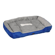 PaWz Pet Bed Dog Beds Bedding Mattress Mat Cushion Soft Pad Pads Mats Navy