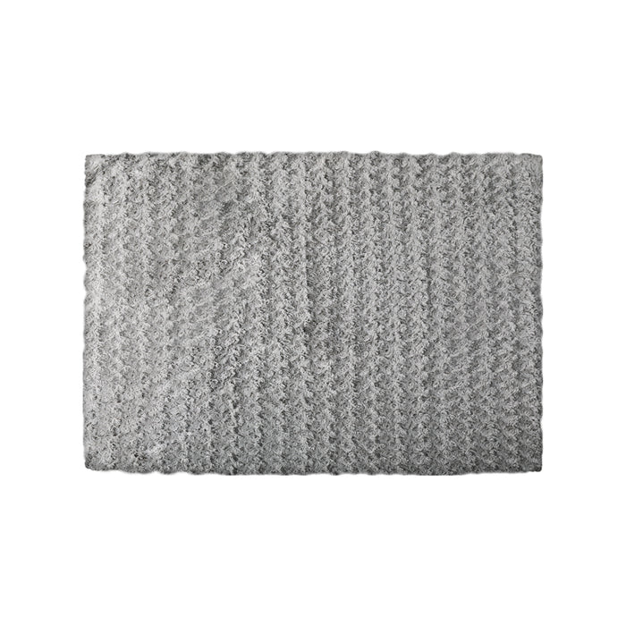 PaWz Dog Blanket Pet Cat Warm Soft Plush Mat Washable Reusable Calming Bed Grey