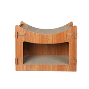 PaWz Cat Scratcher Scratching Board Corrugated Cardboard Condo House Large