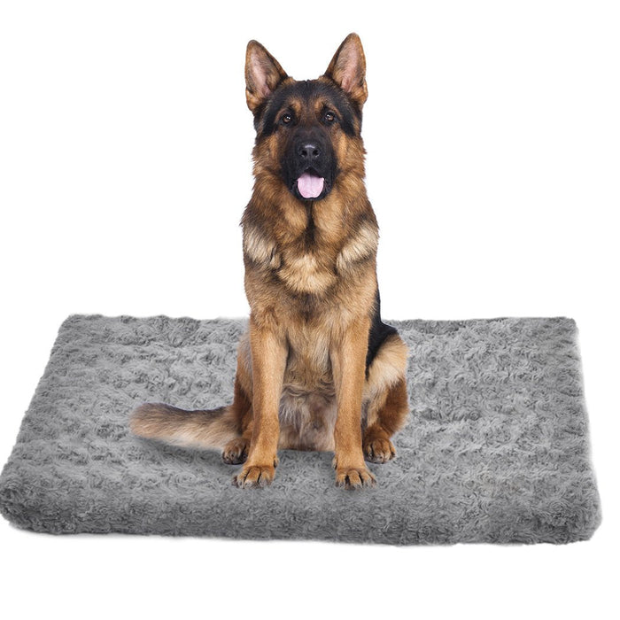 Pet Bed Dog Beds Bedding Soft Warm Mattress Cushion Pillow Mat Velvet