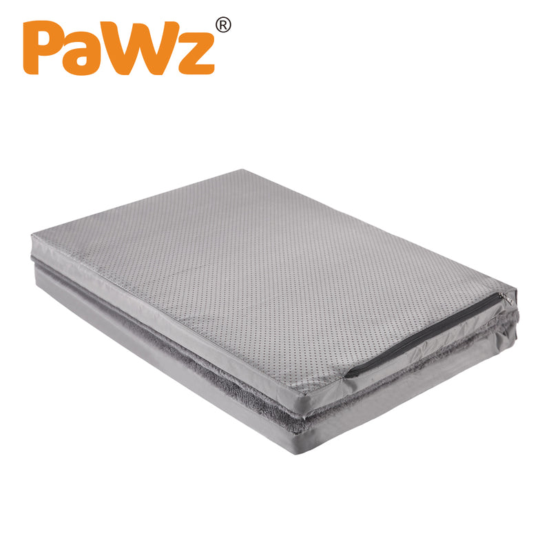 PaWz Pet Bed Foldable Dog Puppy Beds Cushion Pad Pads Soft Plush