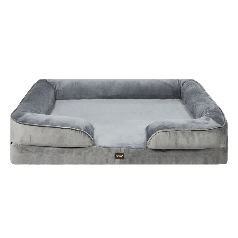 PaWz Memory Foam Pet Sofa Bed Cushion Dog Mat Washable Removable Orthopedic