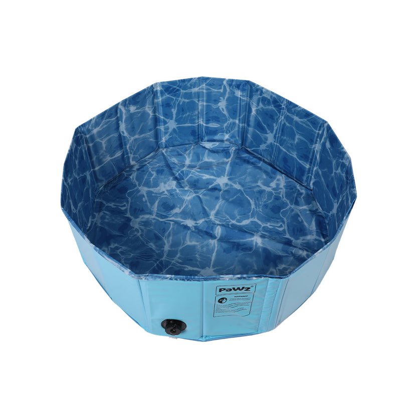 PaWz Portable Pet Swimming Pool Kids Dog Cat Washing Bathtub Outdoor Bathing