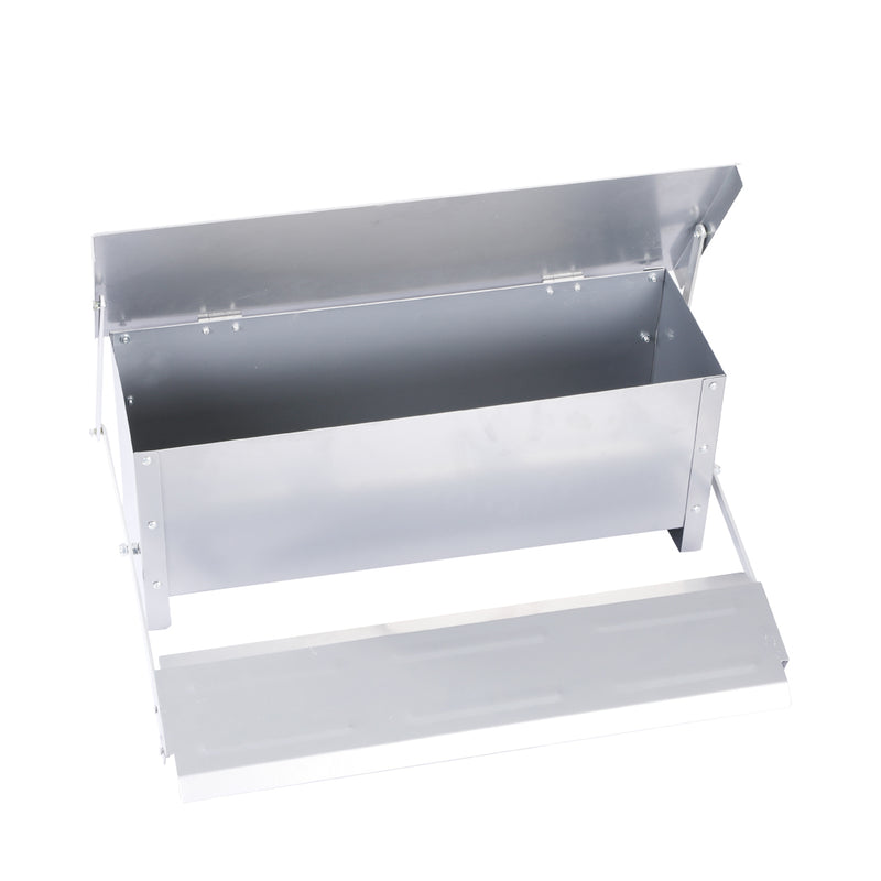 Traderight Automatic Chicken Feeder Self Open Poultry with 10KG Capacity