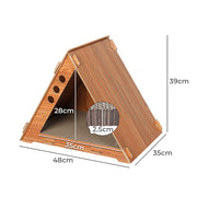 PaWz Cat Scratcher Scratching Board Corrugated Cardboard Condo House Large