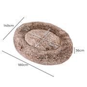 PaWz Replacement Pet Bed Cover Zipper Dog Mattress Plush Washable