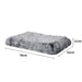 PaWz Dog Mat Pet Calming Bed Memory Foam Orthopedic Removable Cover Washable