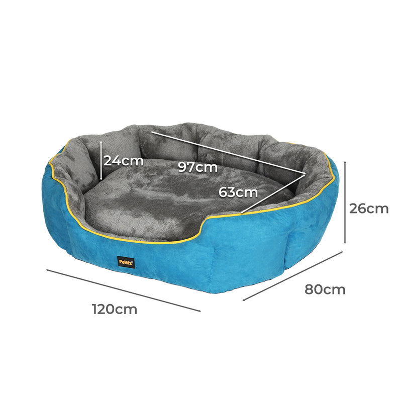 PaWz Electric Pet Heater Bed Heated Mat Cat Dog Heat Blanket Removable Cover