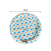 PaWz Pet Cool Gel Mat Cat Round Bed Dog Bolster Waterproof Self-cooling Pads Summer