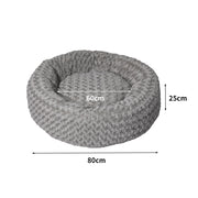 PaWz Calming Dog Bed Warm Soft Plush Pet Cat Cave Washable Portable