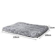 PaWz Dog Mat Pet Calming Bed Memory Foam Orthopedic Removable Cover Washable
