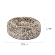 PaWz Pet Beds Dog Cat Soft Warm Kennel Round Calming Nest Cave