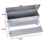 Traderight Automatic Chicken Feeder Self Open Poultry with 10KG Capacity