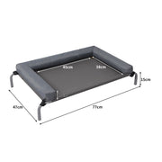 PaWz Elevated Pet Bed Dog Puppy Cat Trampoline Hammock Raised Heavy Duty