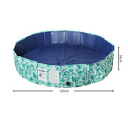 PaWz Portable Pet Swimming Pool Kids Dog Washing Bathtub Outdoor Foldable
