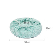 PaWz Pet Beds Dog Cat Soft Warm Kennel Round Calming Nest Cave