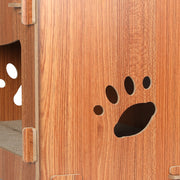 PaWz Cat Scratcher Scratching Board Corrugated Cardboard Condo House Large