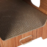 PaWz Cat Scratcher Scratching Board Corrugated Cardboard Condo House Large