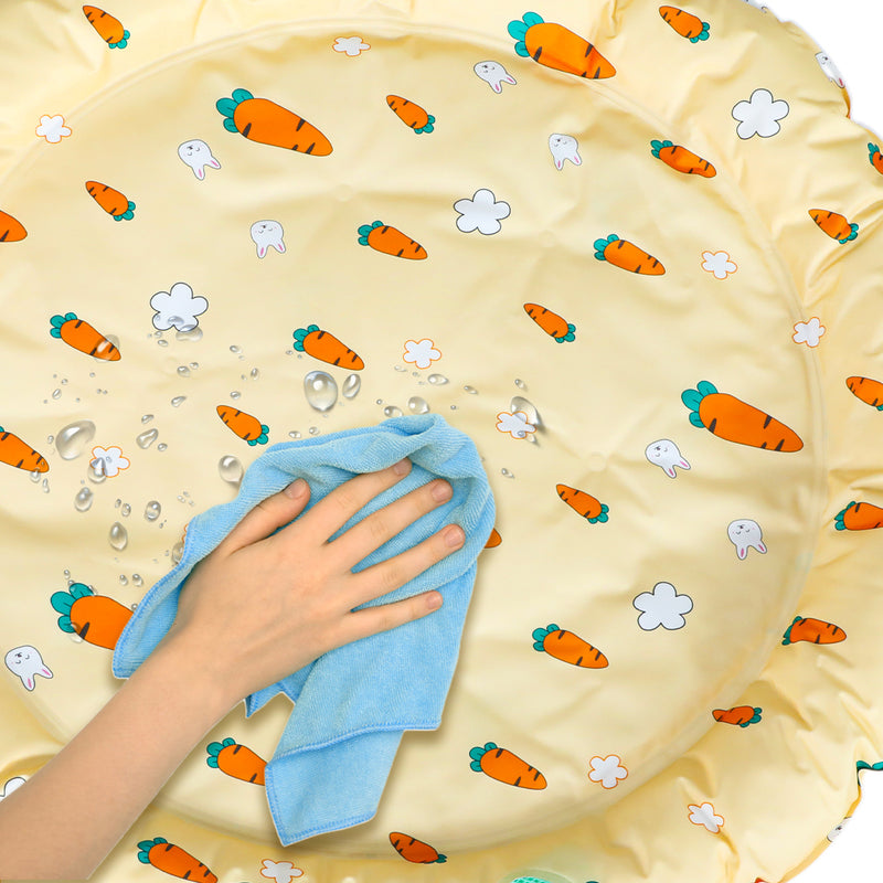 PaWz Pet Cool Gel Mat Cat Round Bed Dog Bolster Waterproof Self-cooling Pads Summer