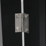 Wooden Pet Gate Dog Fence Retractable Barrier Portable Door 3 Panel