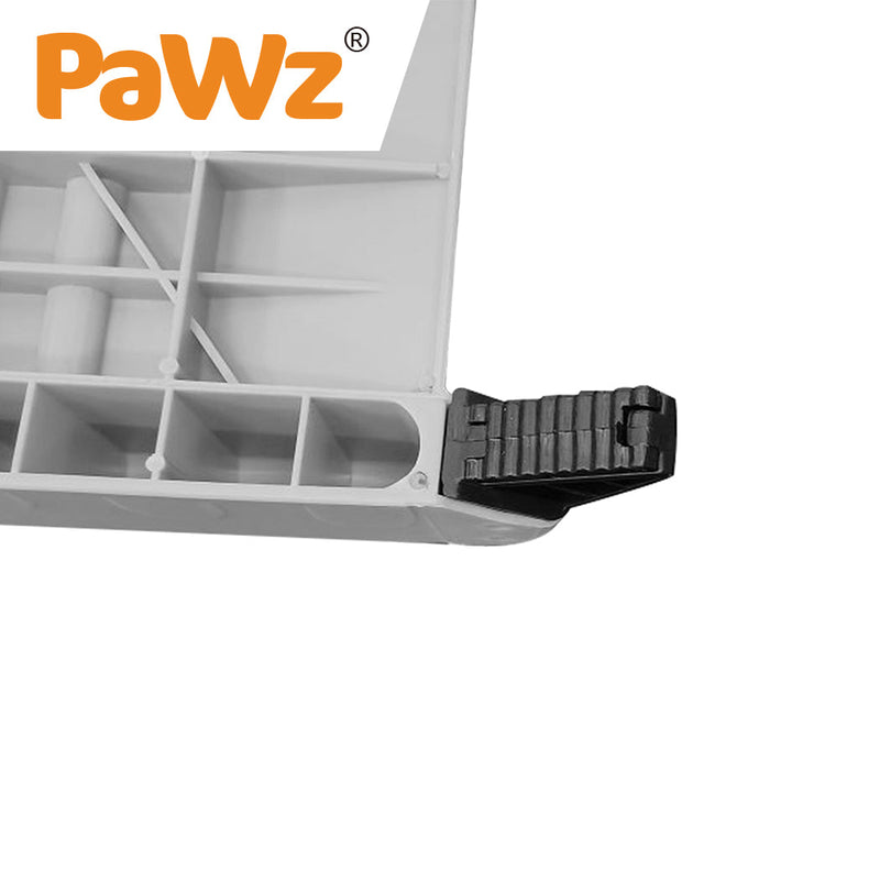 PaWz Dog Ramp For Car Suv Travel Stair Step Foldable Portable Lightweight Ladder