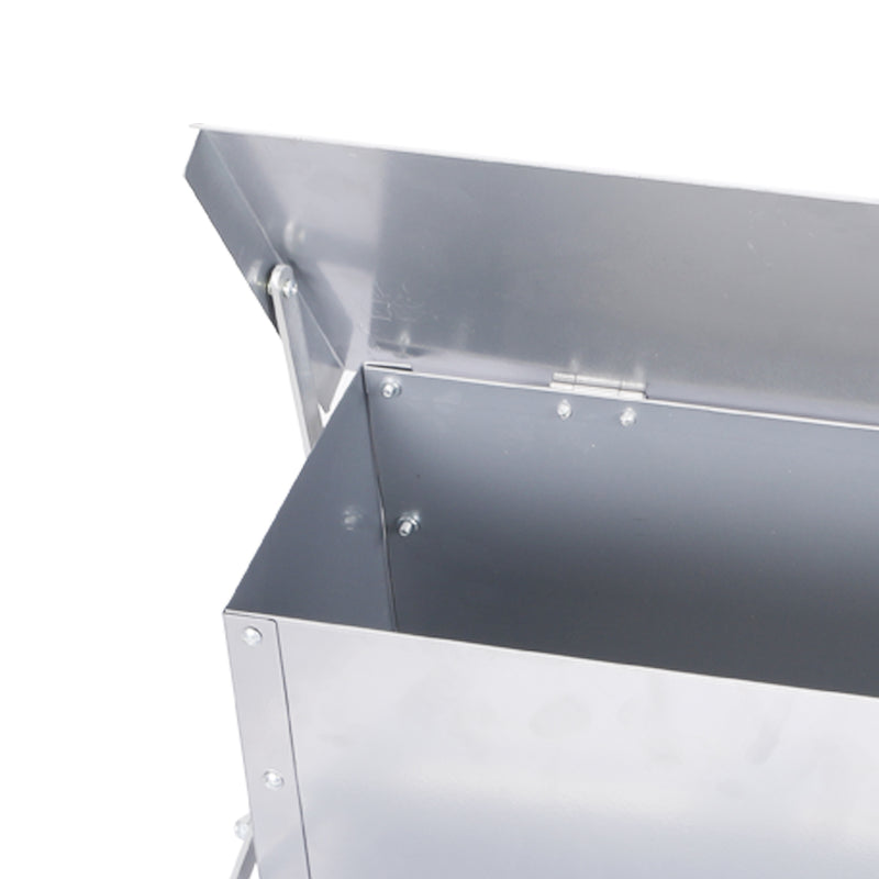 Traderight Automatic Chicken Feeder Self Open Poultry with 10KG Capacity