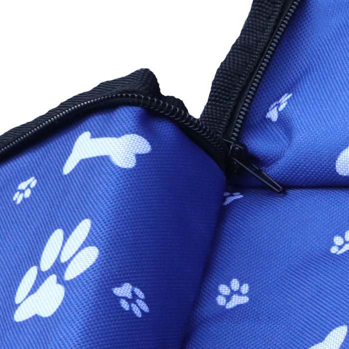 PaWz Pet Back Car Seat Cover Hammock Nonslip Dog Puppy Cat Waterproof Rear Blue