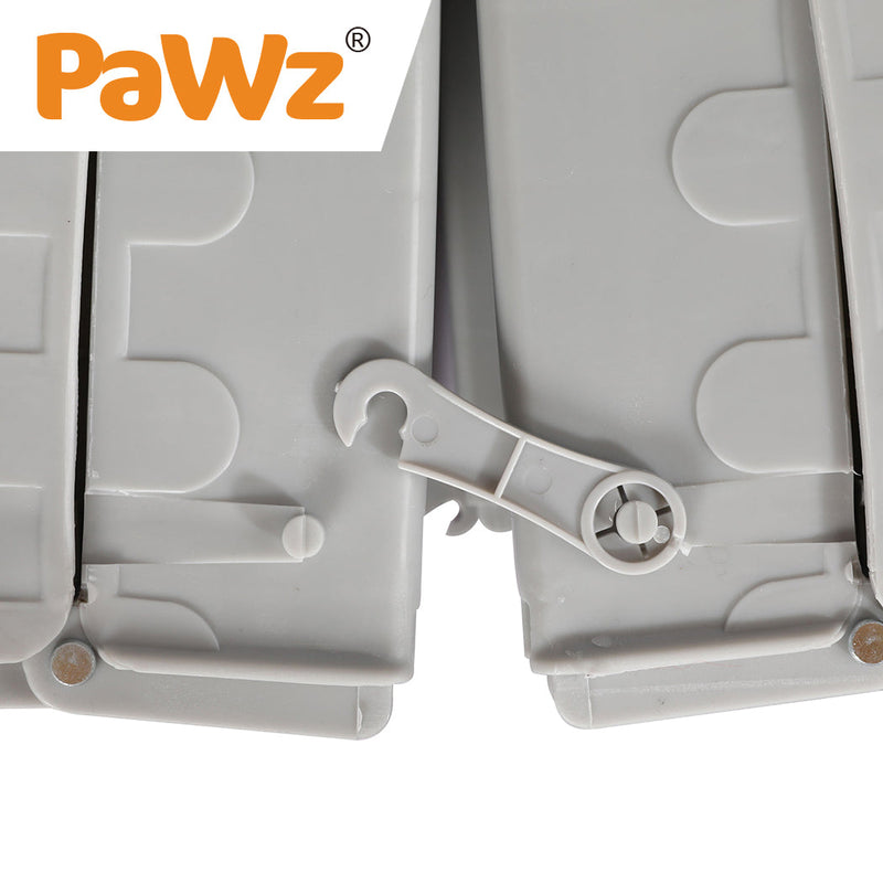 PaWz Dog Ramp For Car Suv Travel Stair Step Foldable Portable Lightweight Ladder