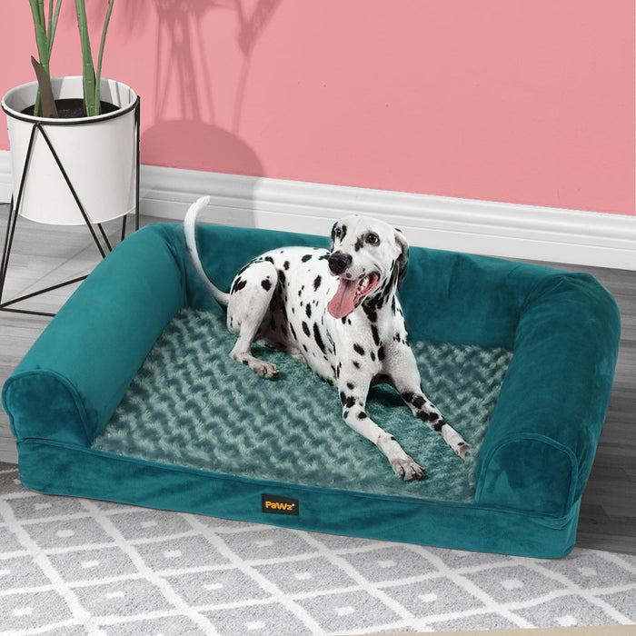 PaWz Pet Bed Sofa Dog Beds Bedding Soft Warm Mattress Cushion Pillow Mat Plush