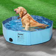 PaWz Portable Pet Swimming Pool Kids Dog Cat Washing Bathtub Outdoor Bathing