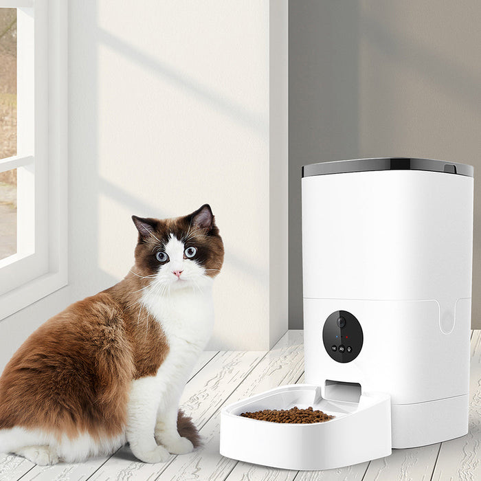 Pawz Auto Feeder Pet Automatic Camera Cat Dog Smart Hd Wifi App Food Dispenser