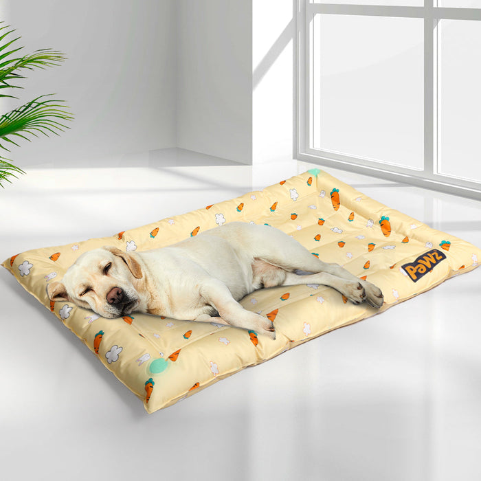 PaWz Pet Cool Gel Mat Cat Rectangle Bed Dog Bolster Waterproof Self-cooling Pads Summer