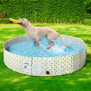 PaWz Portable Pet Swimming Pool Kids Dog Washing Bathtub Outdoor Foldable
