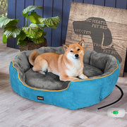 PaWz Electric Pet Heater Bed Heated Mat Cat Dog Heat Blanket Removable Cover