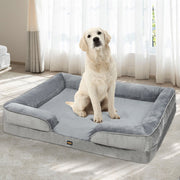 PaWz Memory Foam Pet Sofa Bed Cushion Dog Mat Washable Removable Orthopedic