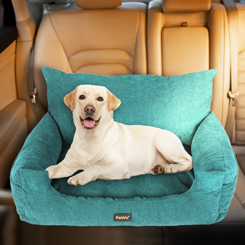 PaWz Pet Car Booster Seat Dog Protector Portable Travel Bed Removable