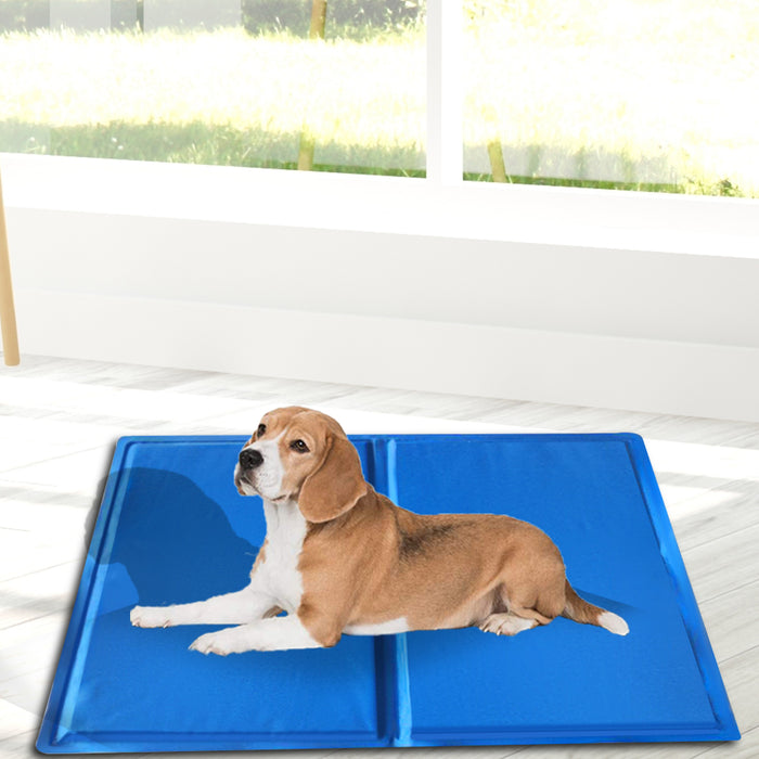 PaWz Pet Cooling Mat Gel Mats Bed Cool Pad Puppy Cat Non-Toxic Beds Summer Pads