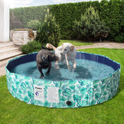 PaWz Portable Pet Swimming Pool Kids Dog Washing Bathtub Outdoor Foldable