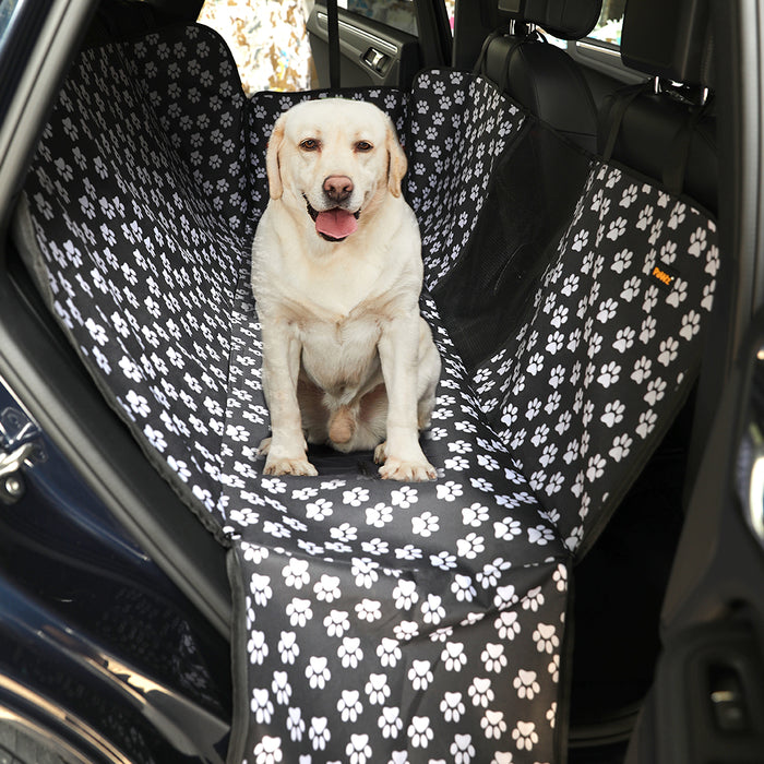 PaWz Pet Back Car Seat Cover Hammock Nonslip Dog Puppy Cat Waterproof Rear Large