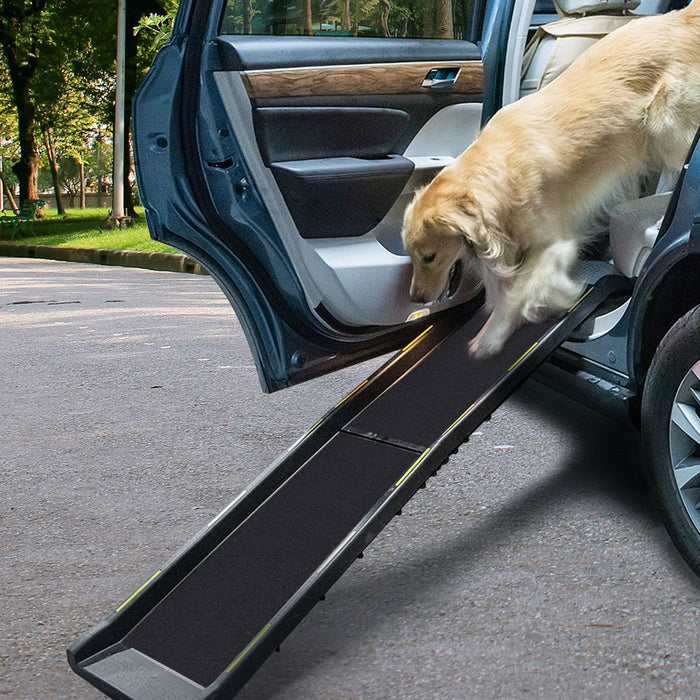 PaWz Dog Ramp Pet Ramps Foldable Ladder Steps Stairs Portable Car Step  Travel