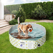 PaWz Portable Pet Swimming Pool Kids Dog Washing Bathtub Outdoor Foldable