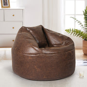 Marlow Bean Bag Chair Cover PU Indoor Home Game Lounger Seat Lazy Sofa Large Bean Bag