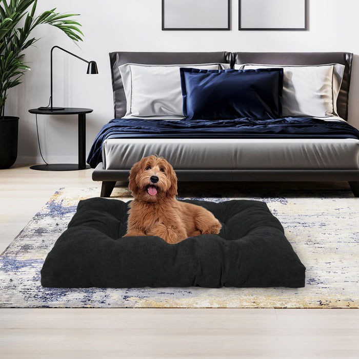 PaWz Pet Calming Bed Dog Cat Cushion Mattress Washable Mat Puppy Plush