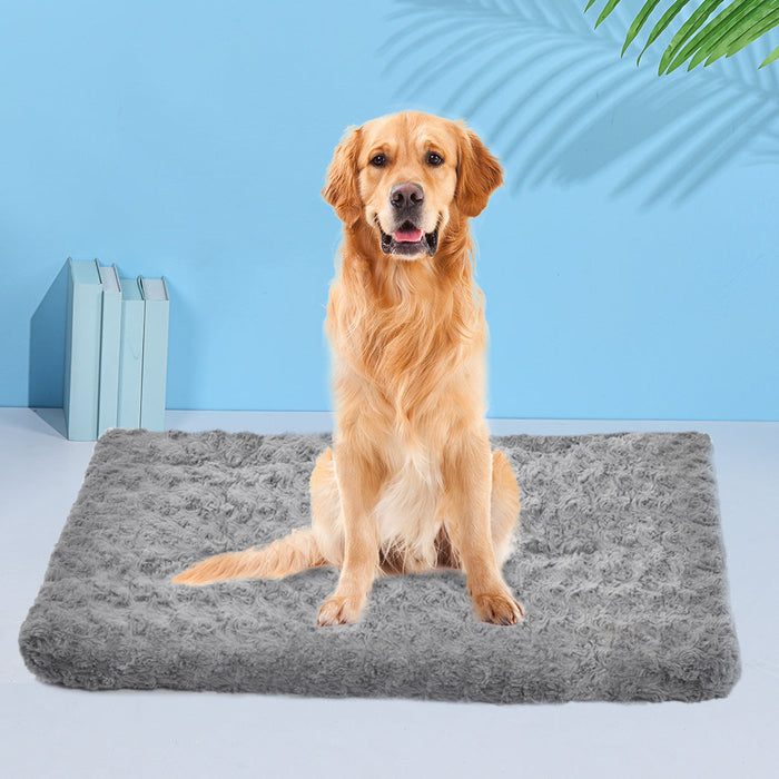 Pet Bed Dog Beds Bedding Soft Warm Mattress Cushion Pillow Mat Velvet