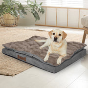 PaWz Dog Calming Bed Pet Cat Removable Cover Washable Orthopedic Memory Foam