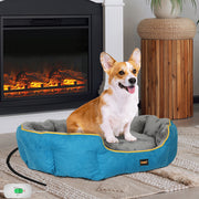 PaWz Electric Pet Heater Bed Heated Mat Cat Dog Heat Blanket Removable Cover