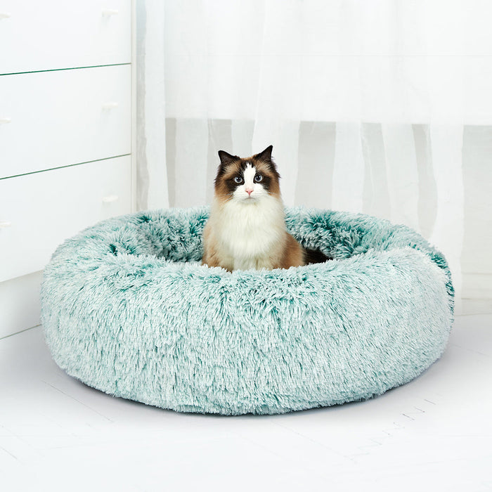 PaWz Pet Beds Dog Cat Soft Warm Kennel Round Calming Nest Cave
